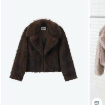 Шуба искуственная