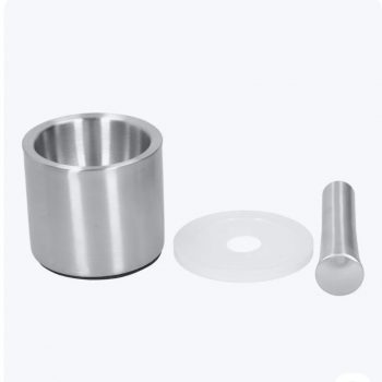 Ступка с пестиком,  металл