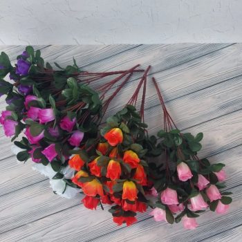 Декоративные букеты розы